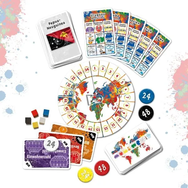 Geografie-Wissensspiel ab 10 Jahren – Kosmos