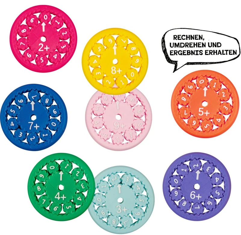 Rechenkreisel Bunte Geschenke – Die Spiegelburg