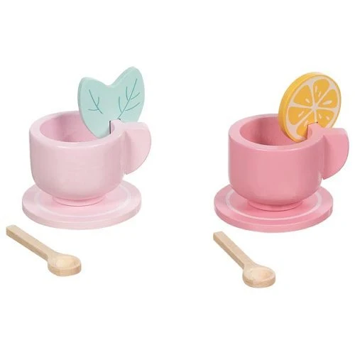 Teeservice Bunte Teestunde aus Holz – Goki
