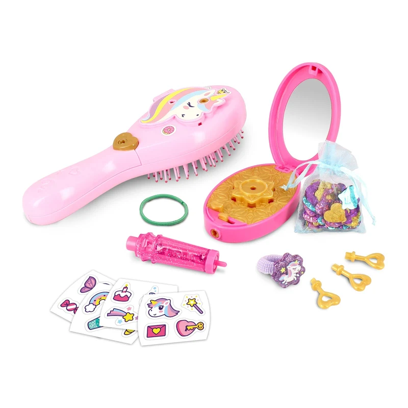 Geheime Haarbürste mit Glitzer – Jumbo Funlockets