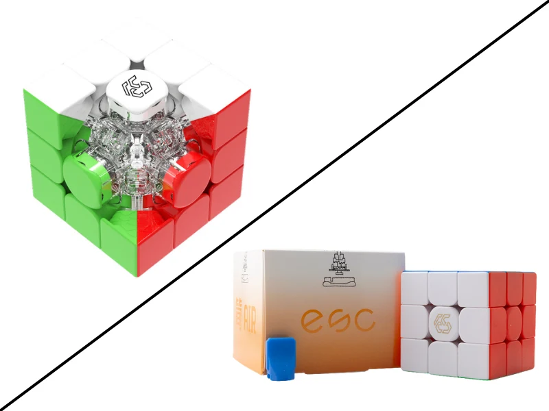 ESCube Air 3x3 (20-Magnet Ball-Core + Transparent Core Edition)
