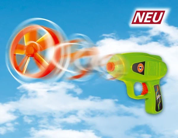 Turbo Twister, Propellerflugspiel mit Startpistole