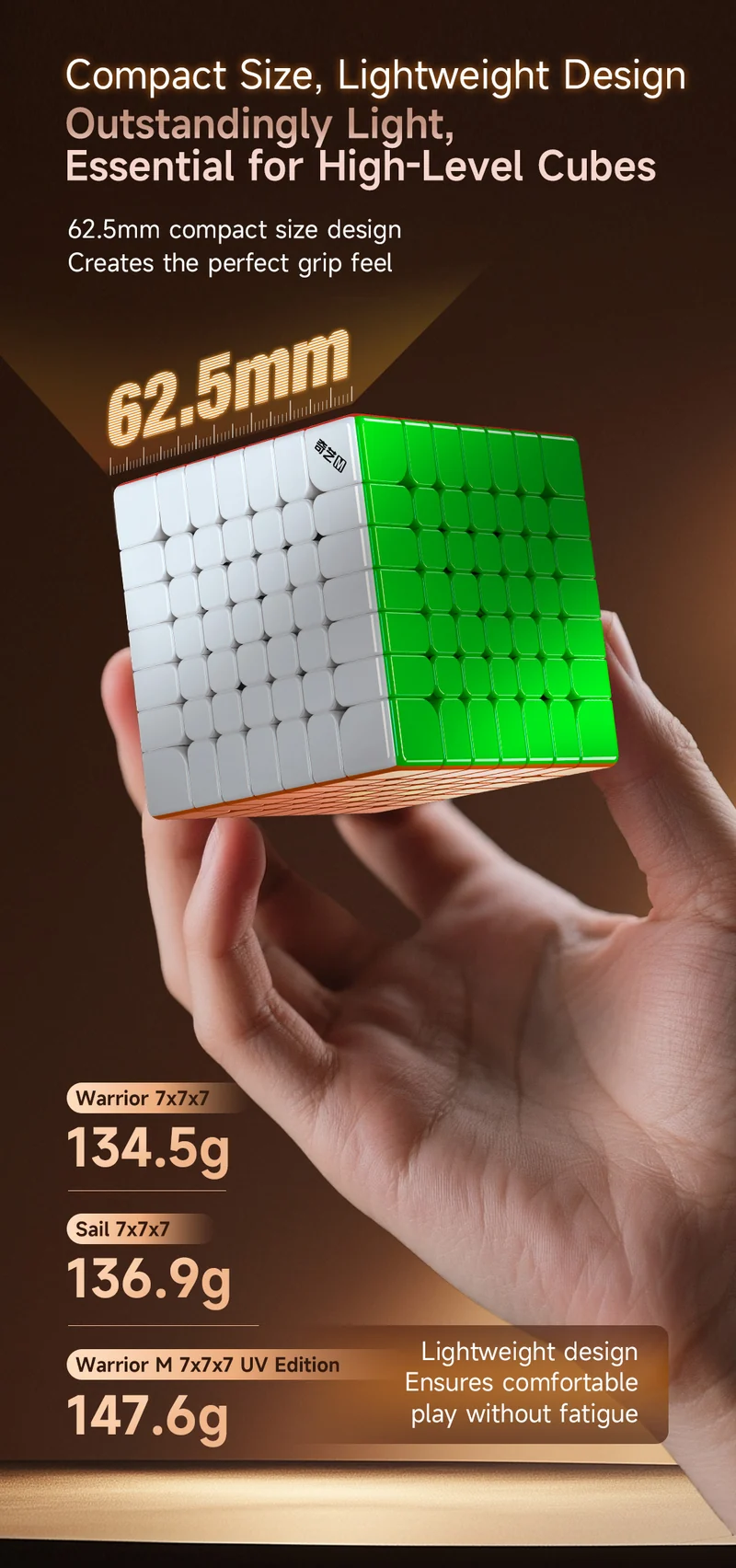 QiYi Warrior 7x7 (Magnetic + UV)