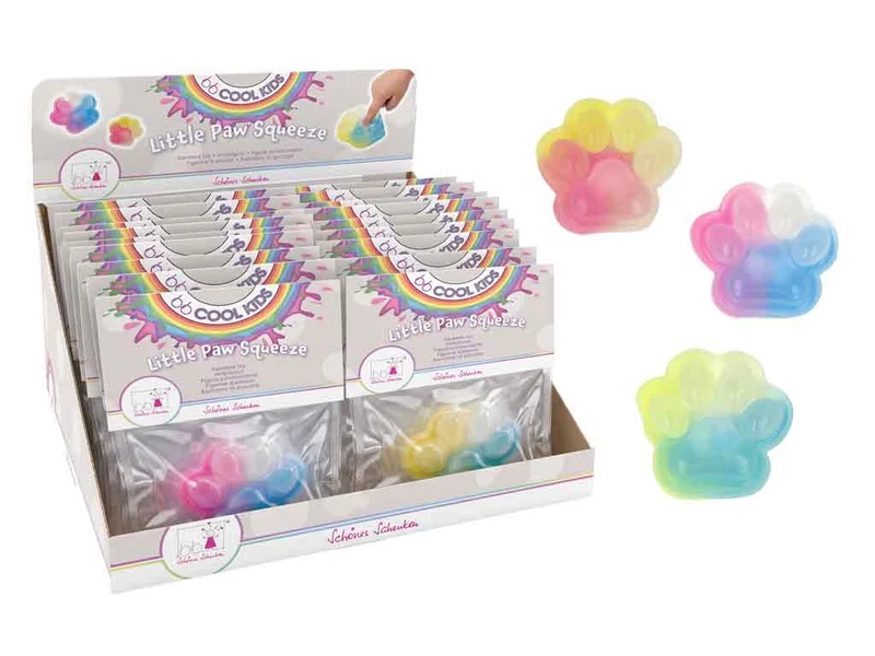 Mini-Quetschtier Pfote - Stresssball