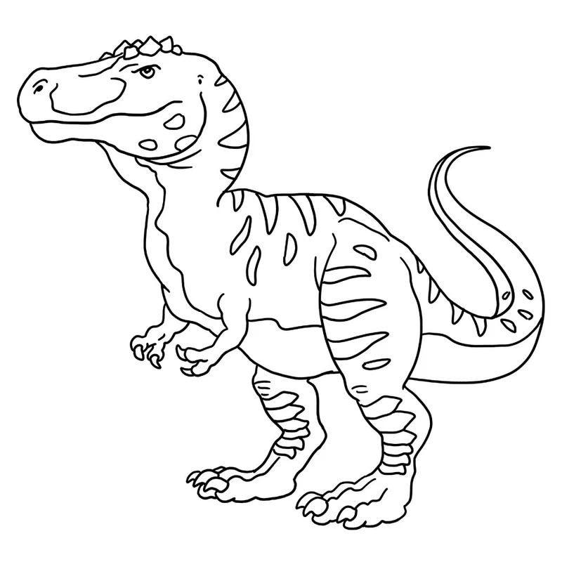 Malblock T-Rex World mit 70 Motiven – Spiegelburg
