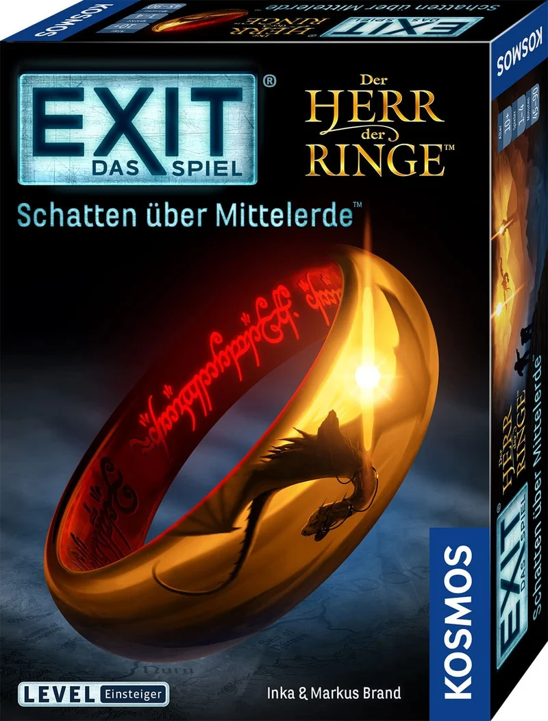 EXIT Herr der Ringe – Schatten über Mittelerde Escape Room Spiel
