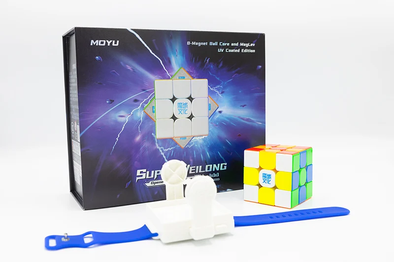 MoYu Super WeiLong 3x3 (8-Core Magnetic + MagLev + UV)
