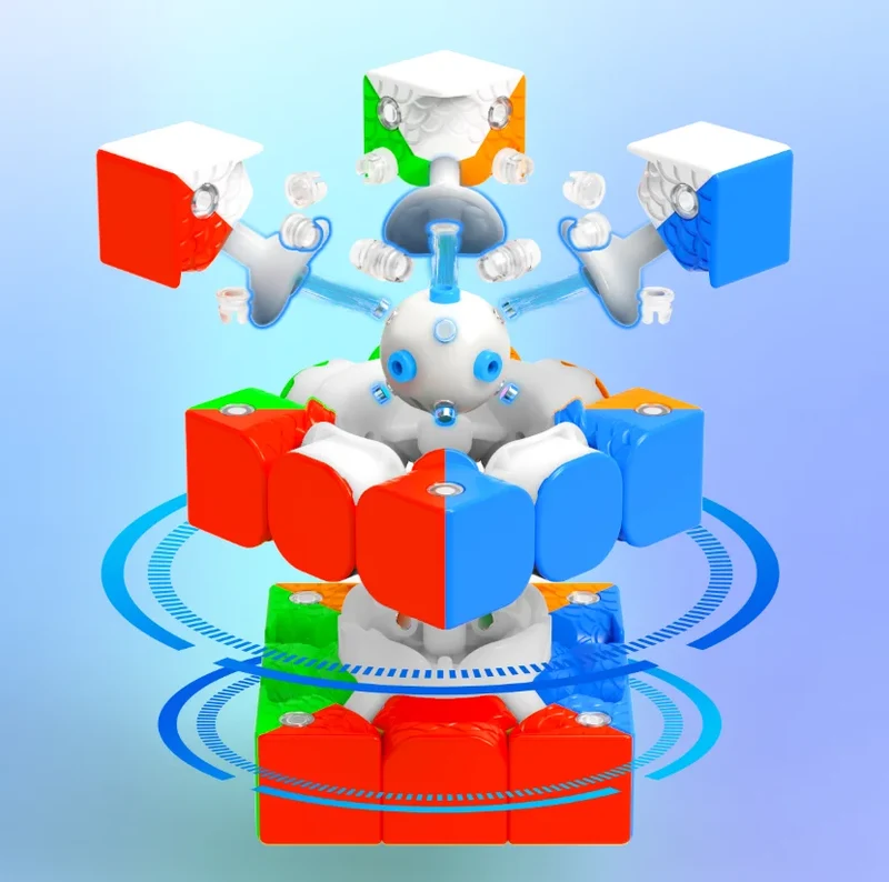 MoreTry TianMa X3+ 3x3 (8-Magnet Ball-Core + MagLev SAOCube SE)