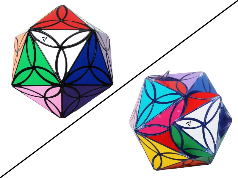 AJ Clover Icosahedron (20-Color)
