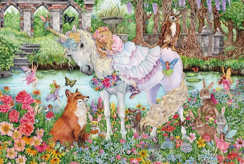 Einhornprinzessin Kinderpuzzle 150 Teile – Schmidt Spiele