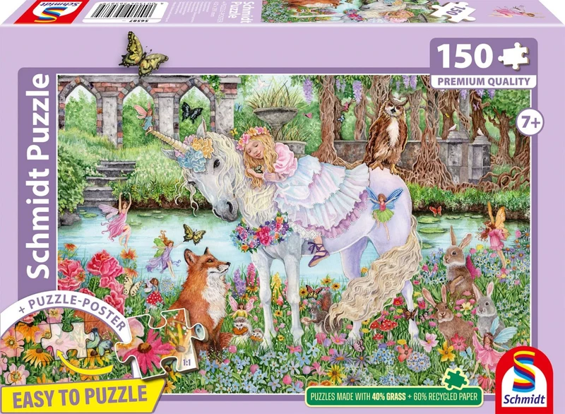 Einhornprinzessin Kinderpuzzle 150 Teile – Schmidt Spiele