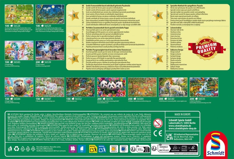 Einhornprinzessin Kinderpuzzle 150 Teile – Schmidt Spiele