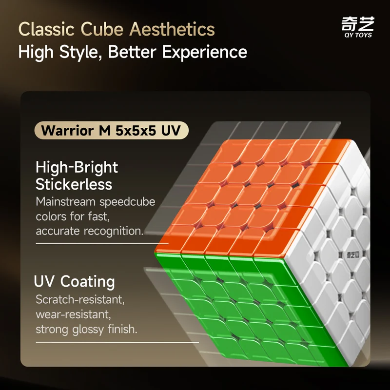 QiYi Warrior M 5x5 (Magnetic + UV)