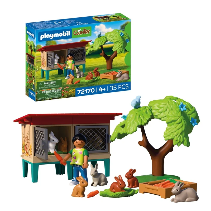 Ländlicher Kaninchenstall 72170 – Playmobil Country