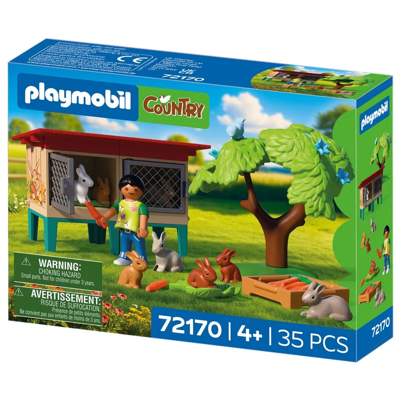 Ländlicher Kaninchenstall 72170 – Playmobil Country