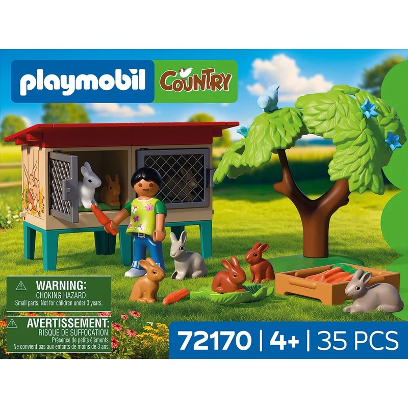 Ländlicher Kaninchenstall 72170 – Playmobil Country
