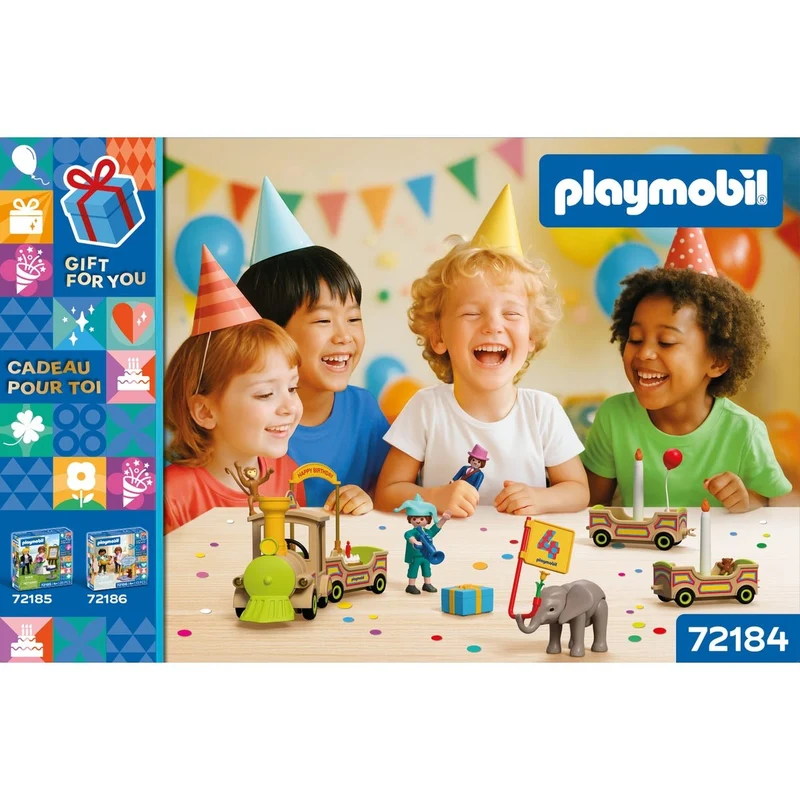 Geburtstagszug mit Zahlensticker – Playmobil 72184