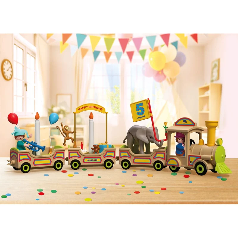 Geburtstagszug mit Zahlensticker – Playmobil 72184