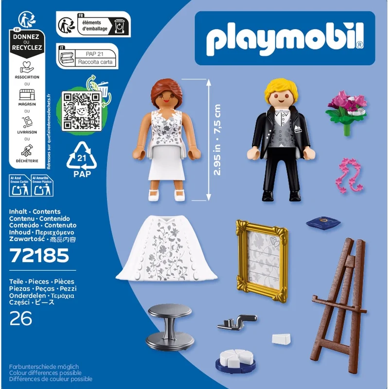 Hochzeitsset mit Torte – Playmobil 72185