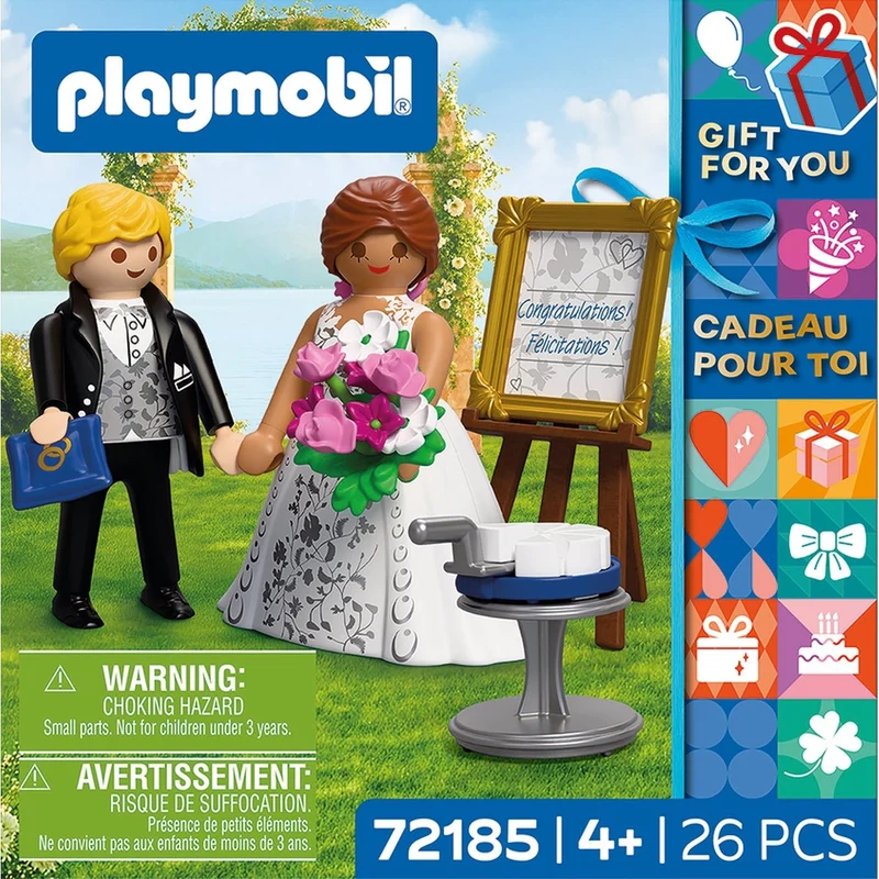 Hochzeitsset mit Torte – Playmobil 72185