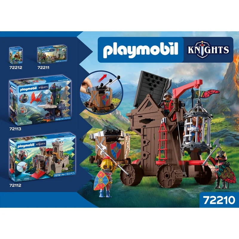 Angriffsturm Drachenritter – Playmobil Knights 72210