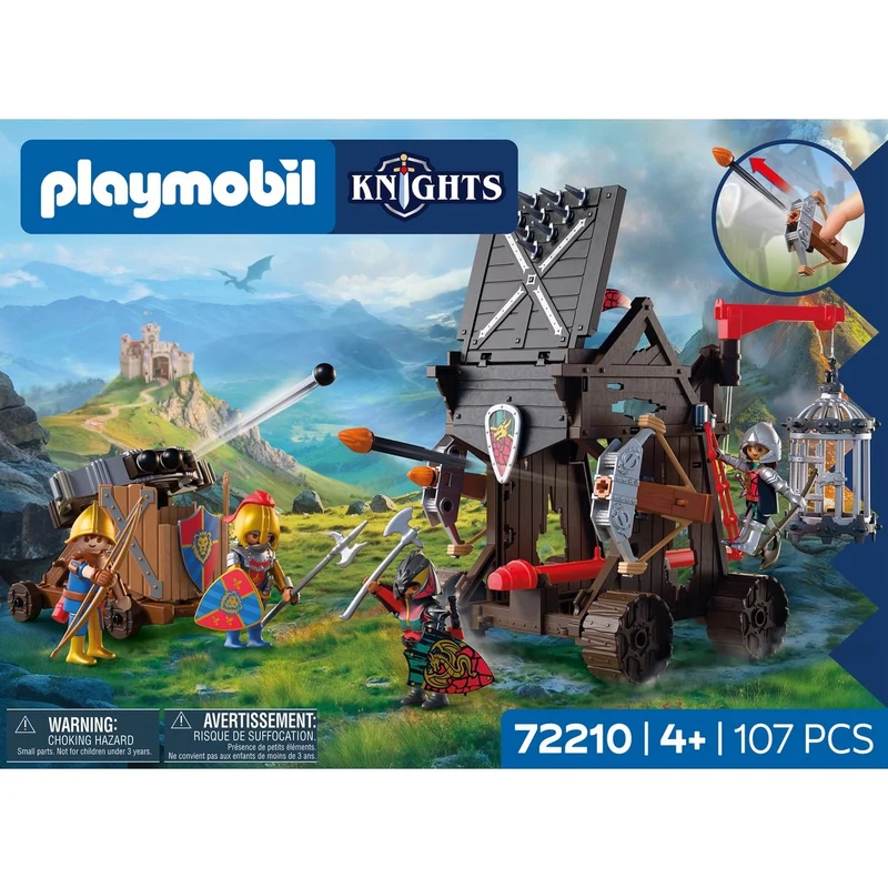 Angriffsturm Drachenritter – Playmobil Knights 72210