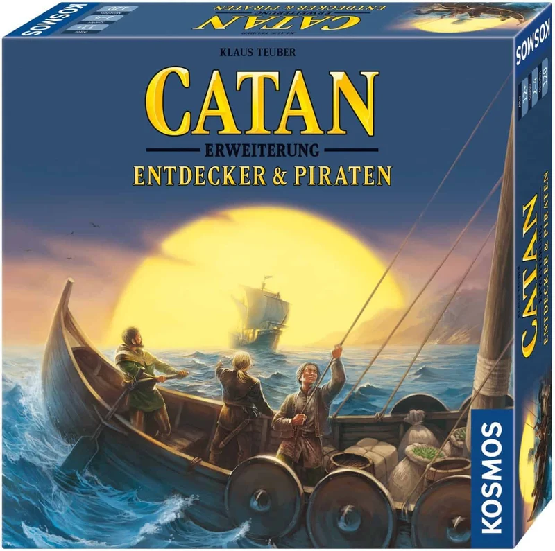Gesellschaftsspiel - Die Siedler von Catan Entdecker und Piraten