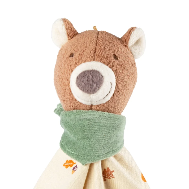 Schnuffeltuch Bär – Kuscheltuch aus Baumwolle ab 0 Monaten
