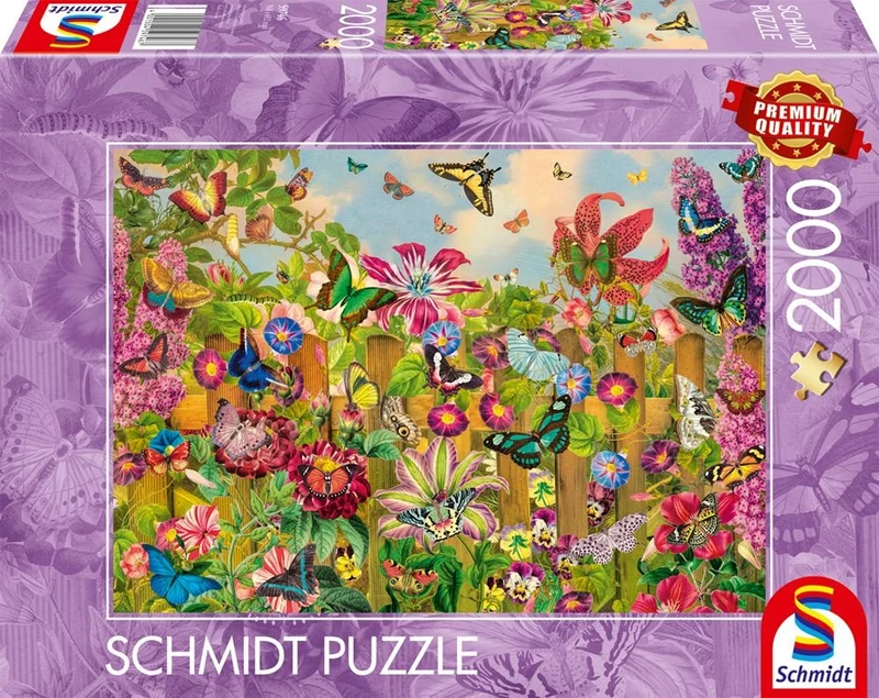 Puzzle Wunderschöner Schmetterling 2000 Teile – Schmidt Spiele