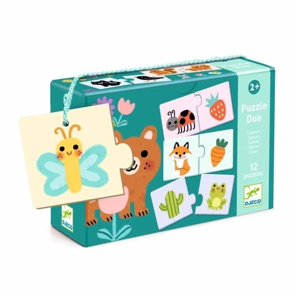 Puzzle duo Farben – Djeco