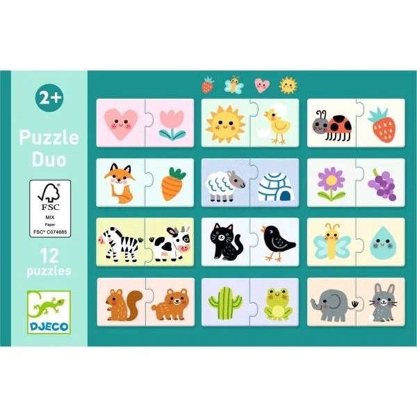 Puzzle duo Farben – Djeco