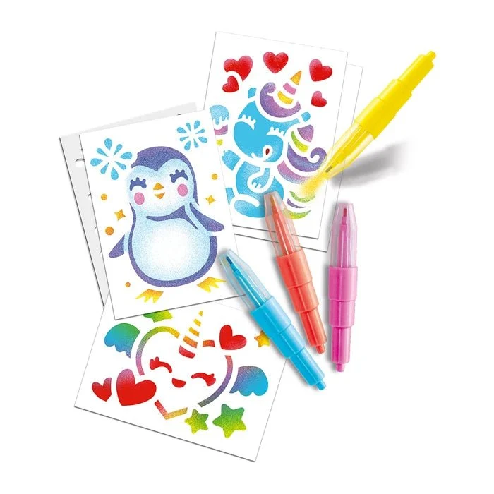 Mini-Sprühstifteset Herzen – Carletto