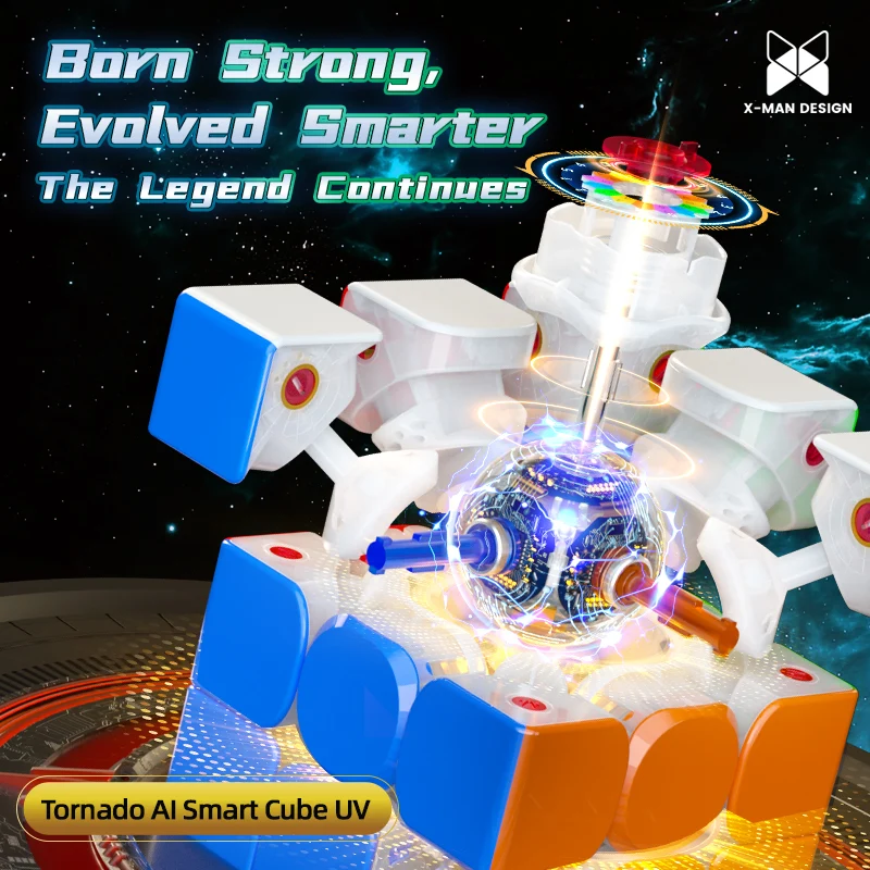 X-Man Tornado V4 AI 3x3 UV (with Power Bank)
