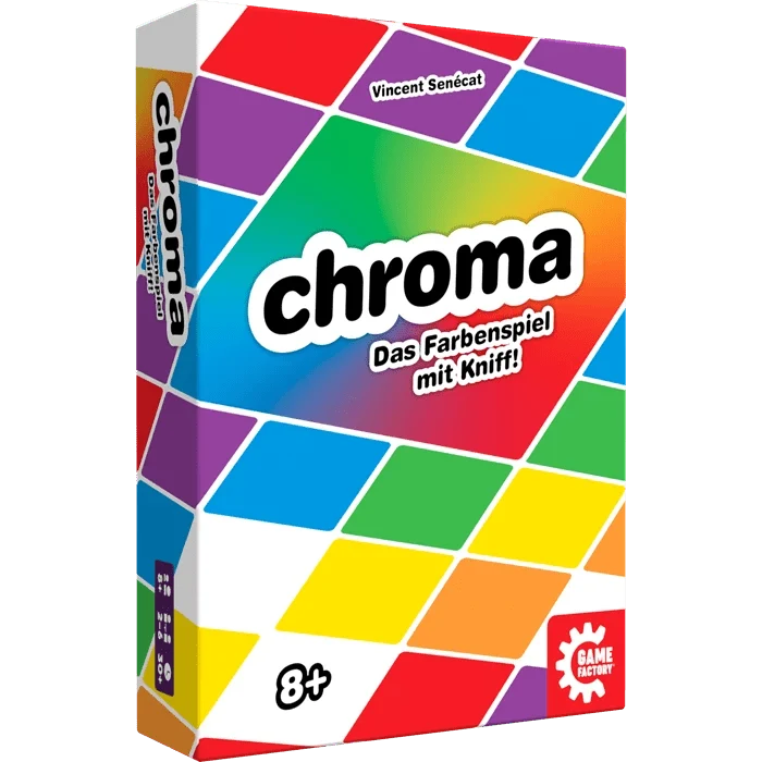 Chroma Legespiel – farbenfrohes Ablegespiel