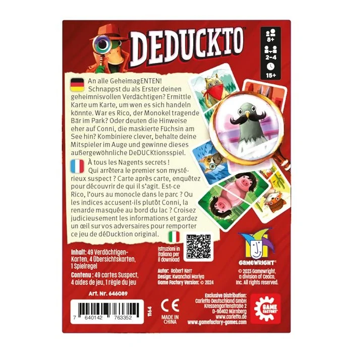 Deduckto Detektivspiel – Game Factory