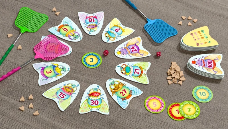 3 x 4 = Klatsch Rechenspiel, Mathematik-Spiel
