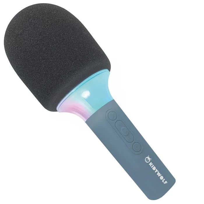 Karaoke Mikrofon blau ab 4 Jahren – Kidywolf Kidymic