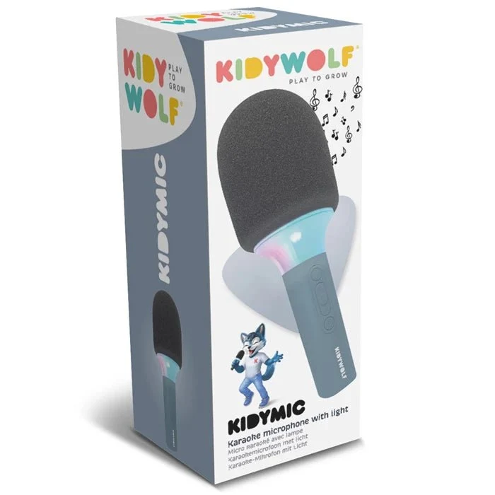 Karaoke Mikrofon blau ab 4 Jahren – Kidywolf Kidymic