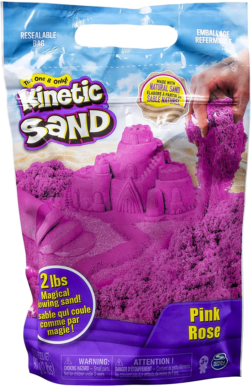 Kinetic Sand Pink 907 g – Colour Bag