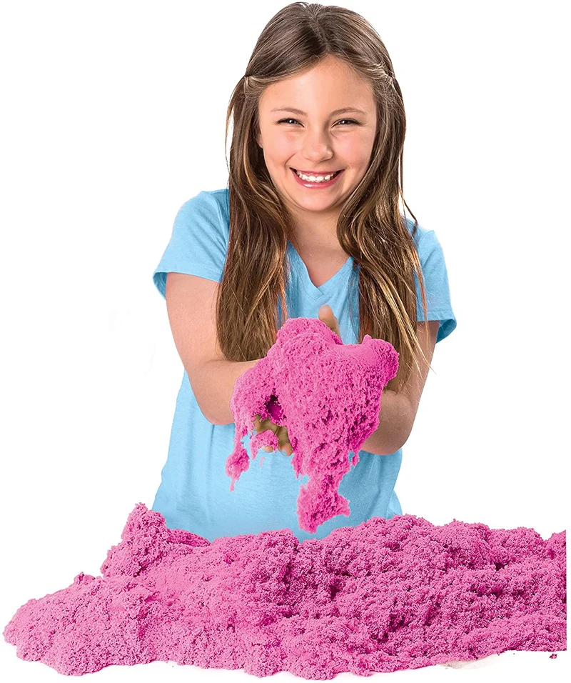 Kinetic Sand Pink 907 g – Colour Bag