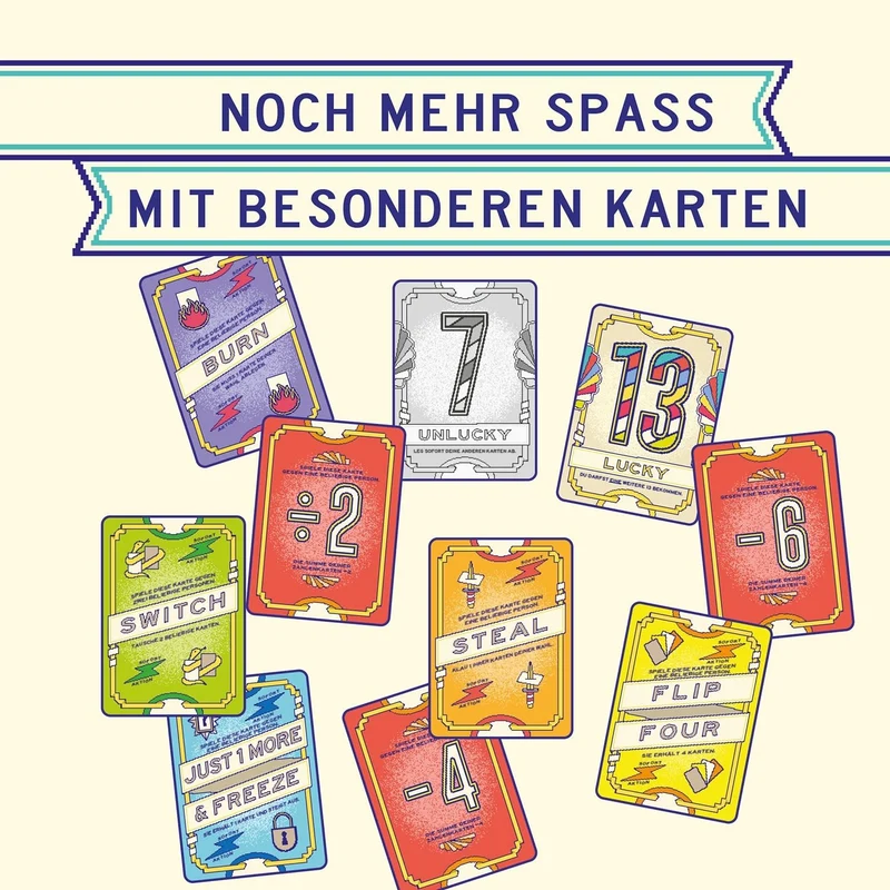 Flip 7 Voll Fies Kartenspiel ab 10 Jahren