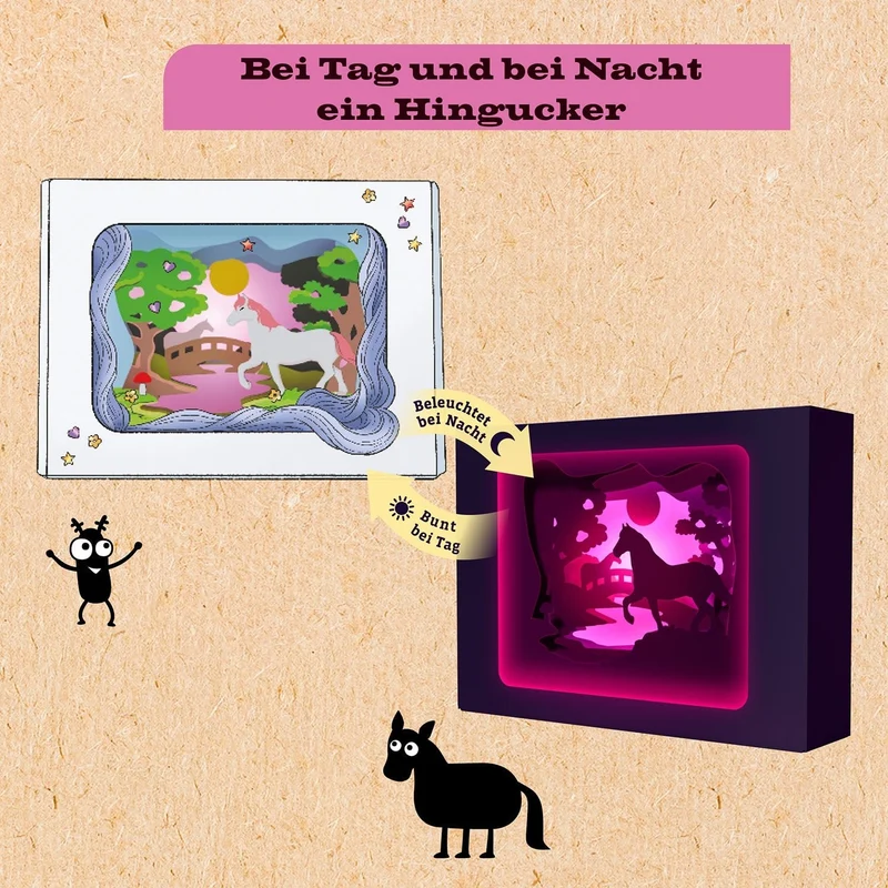 Lichtbox Horse Dream Bastelset ab 8 Jahren – Kosmos
