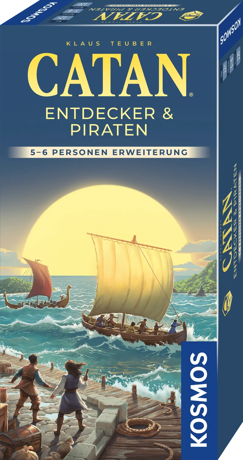 CATAN Entdecker & Piraten 5–6 Spieler Erweiterung – Kosmos