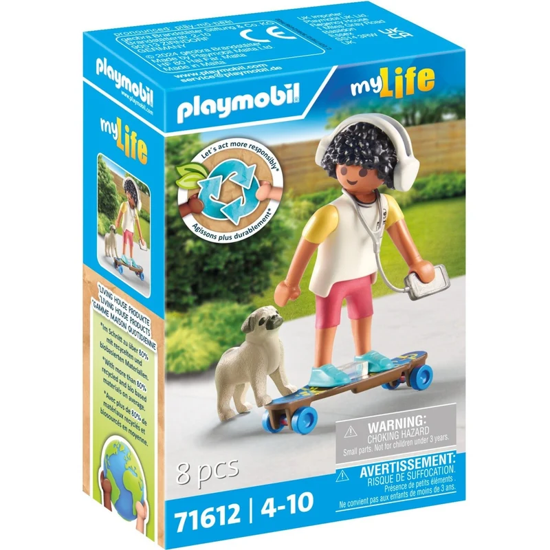 Playmobil® My Life 71612 - My Figures: Junge mit Hund