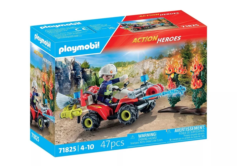 Playmobil®Action Heroes 71825 - Feuerwehr Quad löscht Heckenbrand
