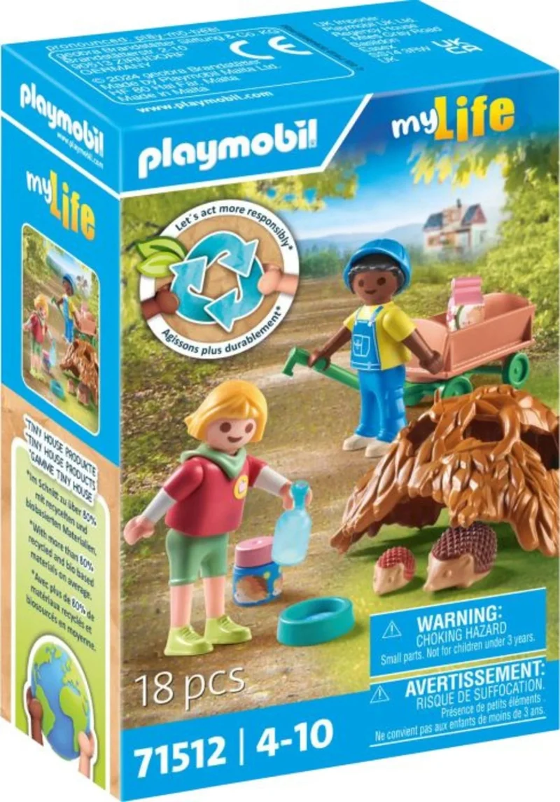 Playmobil® My Life 71512 - Pflege der Igelfamilie