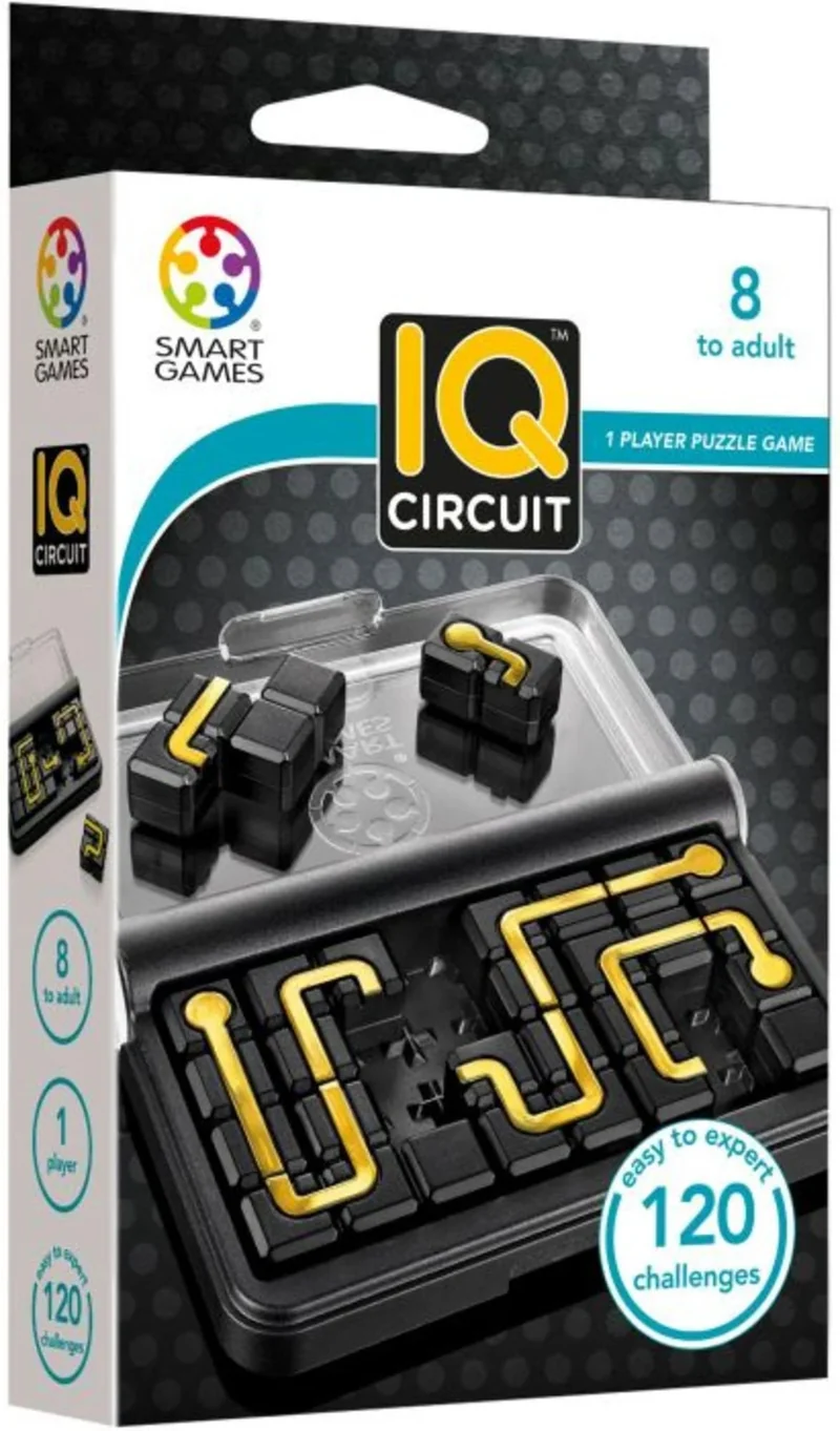 SMART GAMES - Knobelspiel IQ Circuit Box