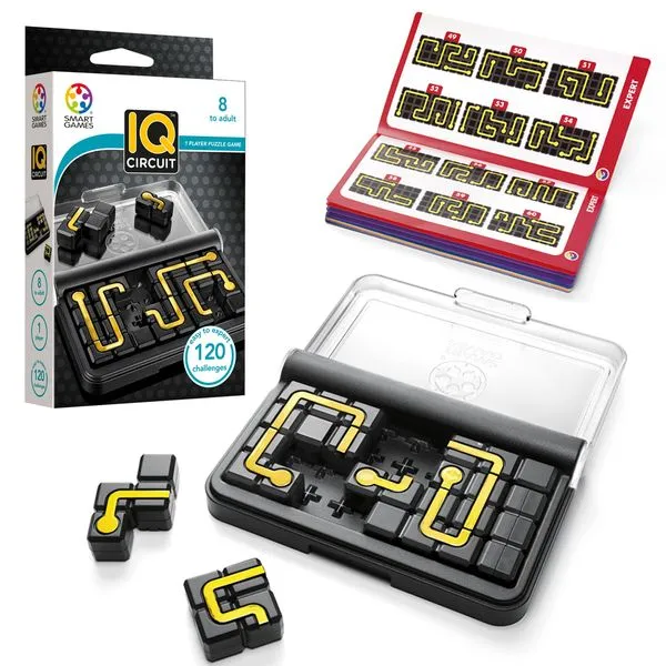 SMART GAMES - Knobelspiel IQ Circuit Box