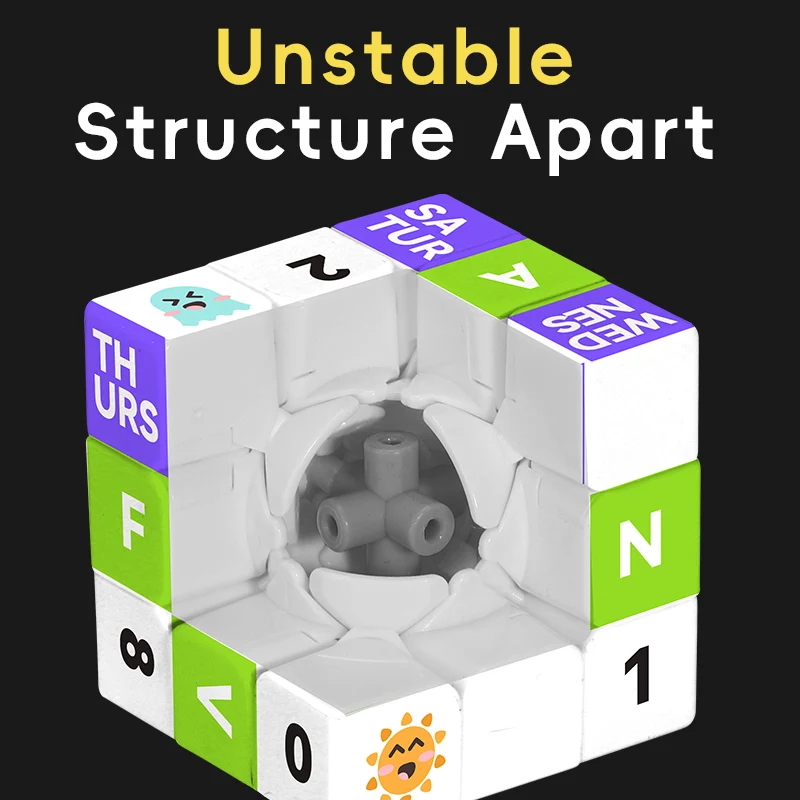 Ziina Calendar Cube 3x3 V3