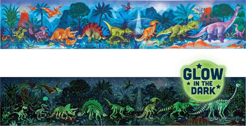 Puzzle Dinosaurier "Glow in the Dark"